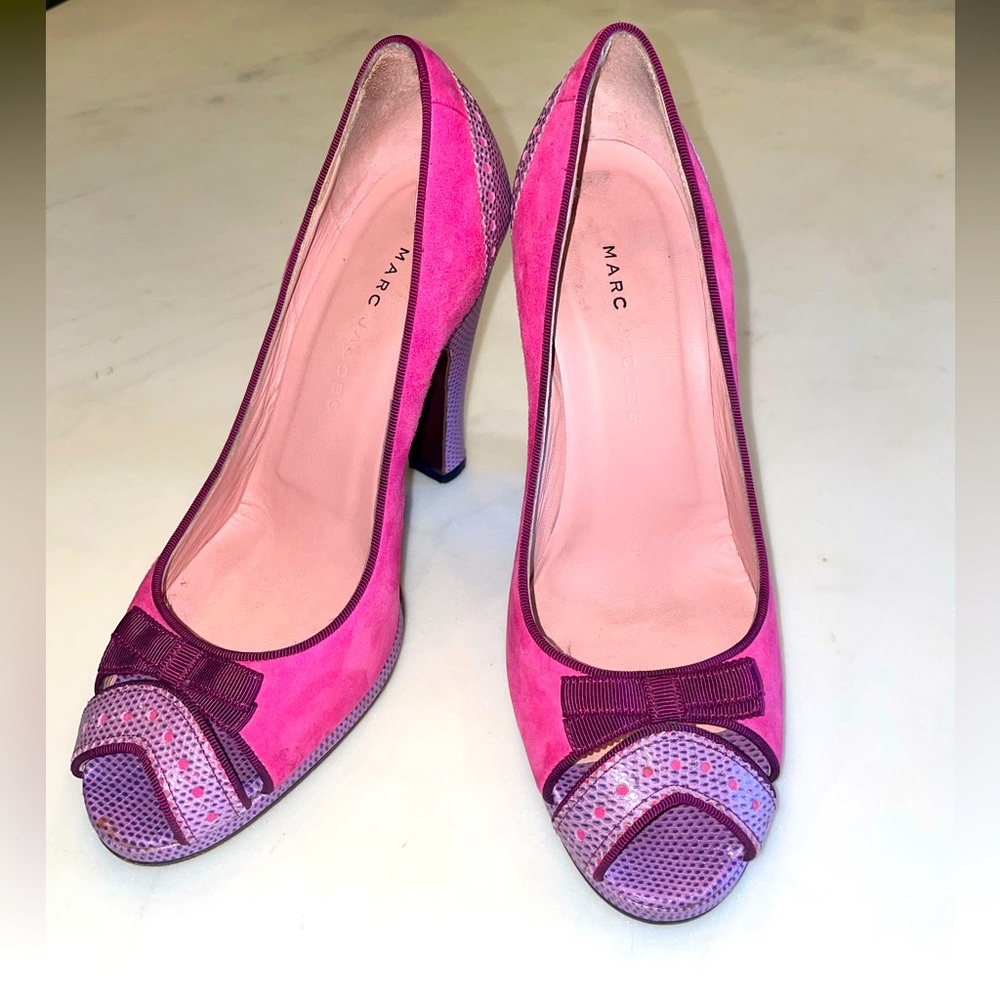 Authentic Marc Jacob’s Peep Toe Pumps